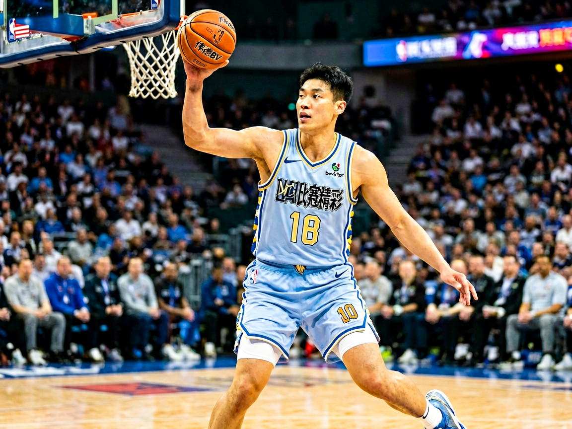篮球赛事数据页面展示NBA比赛精彩画面